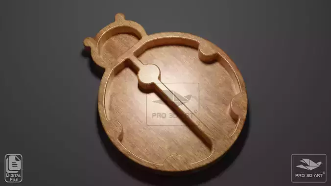 Ladybug Tray - CNC Files for Wood 3D model