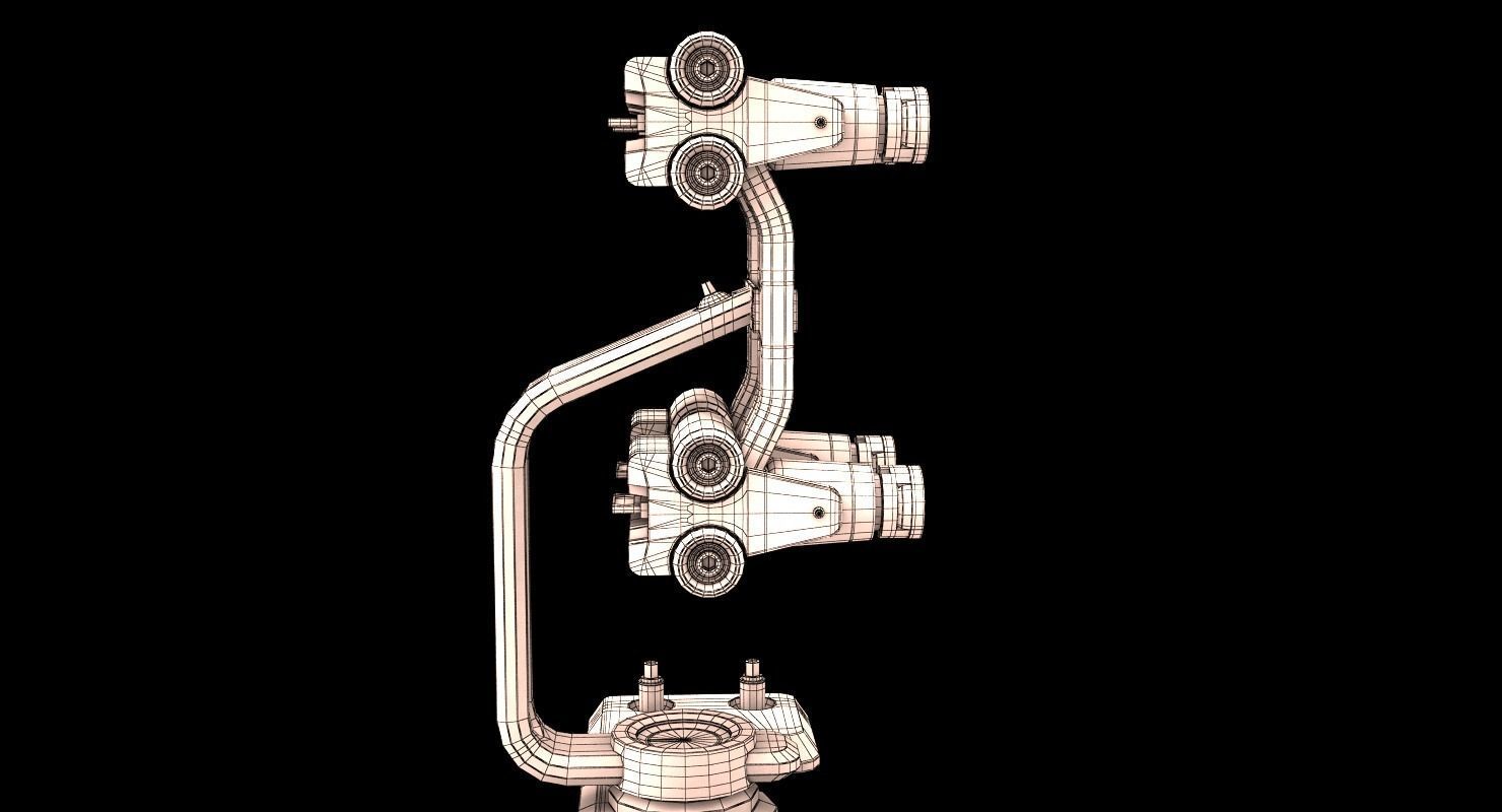 Sci-fi Laser Barrier 3D model_13