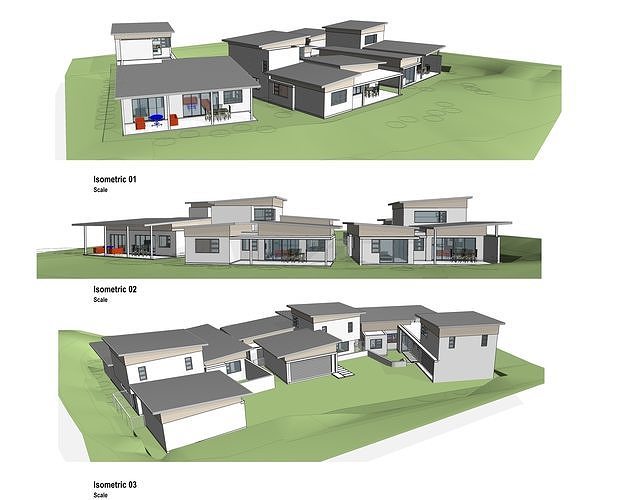 Eco-Estate Villas 3D model