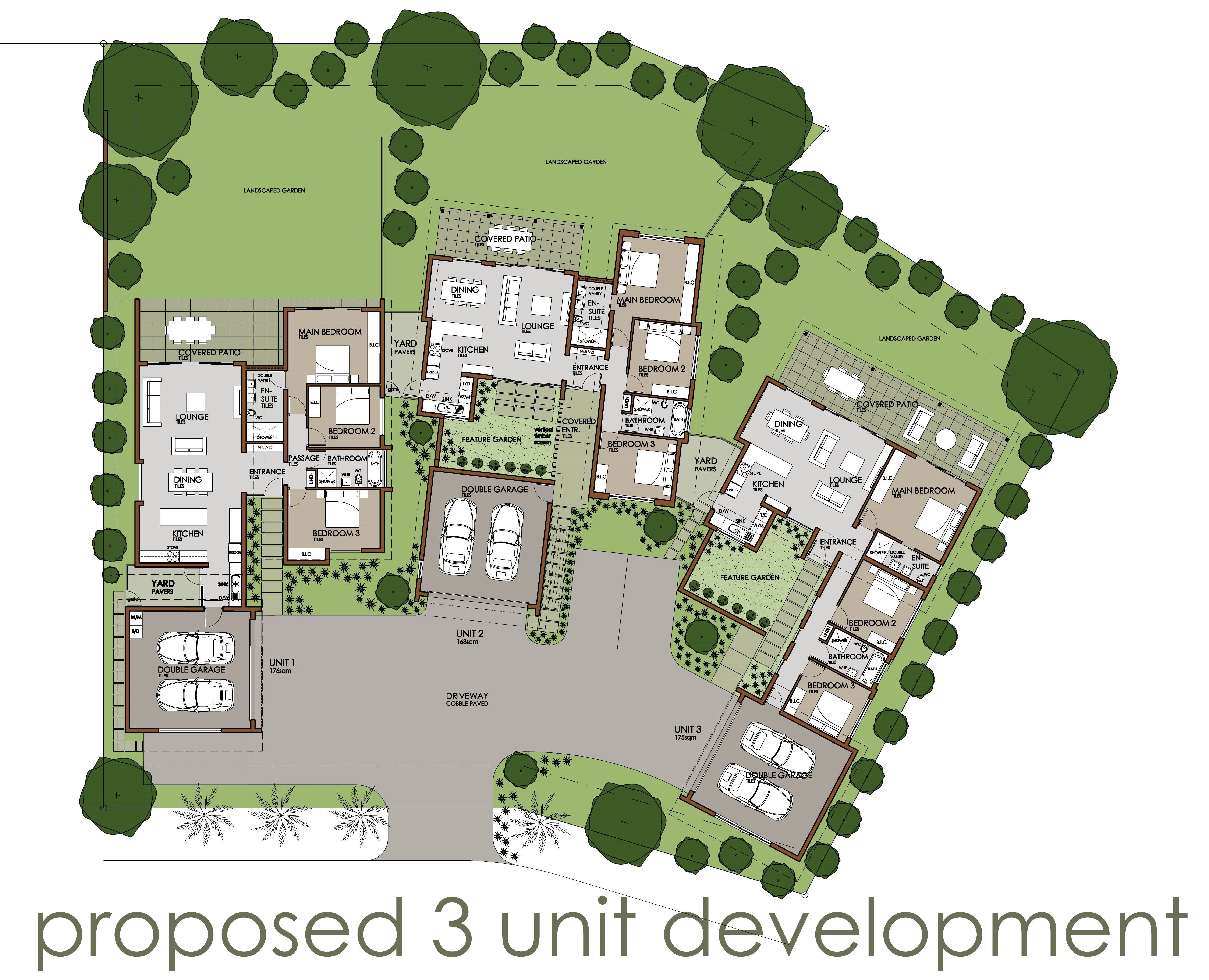 Eco-Estate Villas 3D model_1