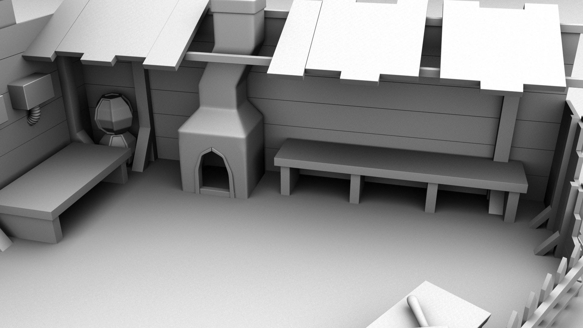 CARTONIC HOUSE 3D model 02 3D model_5