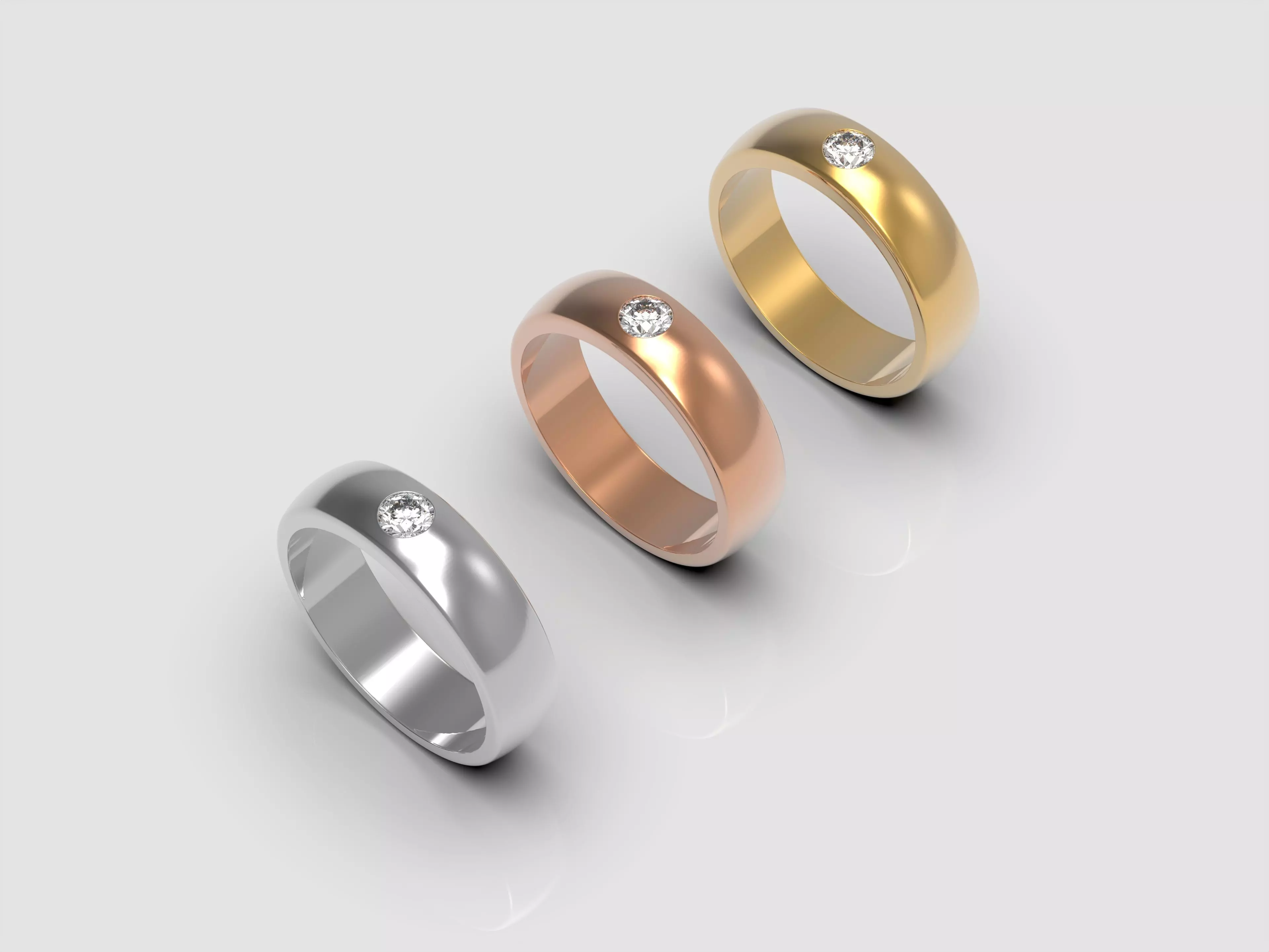 Ring man 3D print model