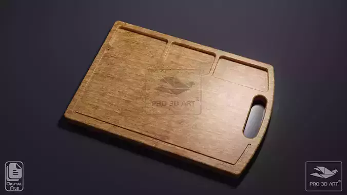  Cutting Board V2 - CNC files for Wood