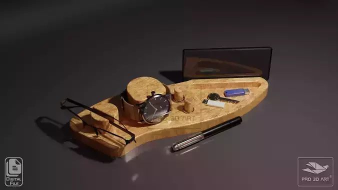 Holder 6 - CNC Files for Wood