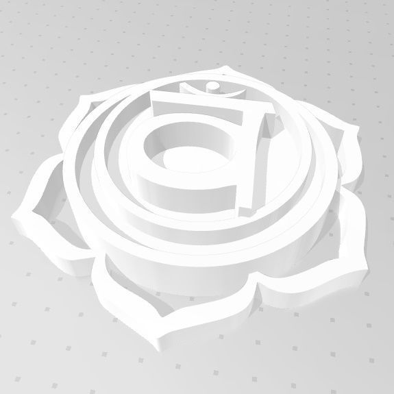 CHAKRA SACRO - SVADHISHTHANA 3D print model_14