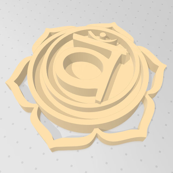 CHAKRA SACRO - SVADHISHTHANA 3D print model_15