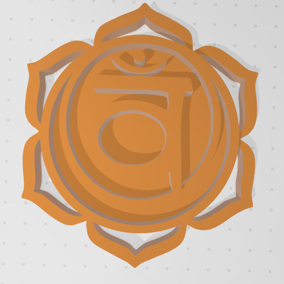 CHAKRA SACRO - SVADHISHTHANA 3D print model_5