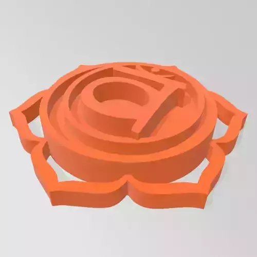 CHAKRA SACRO - SVADHISHTHANA 3D print model