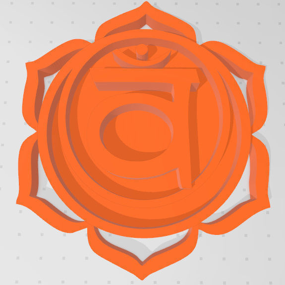 CHAKRA SACRO - SVADHISHTHANA 3D print model_16