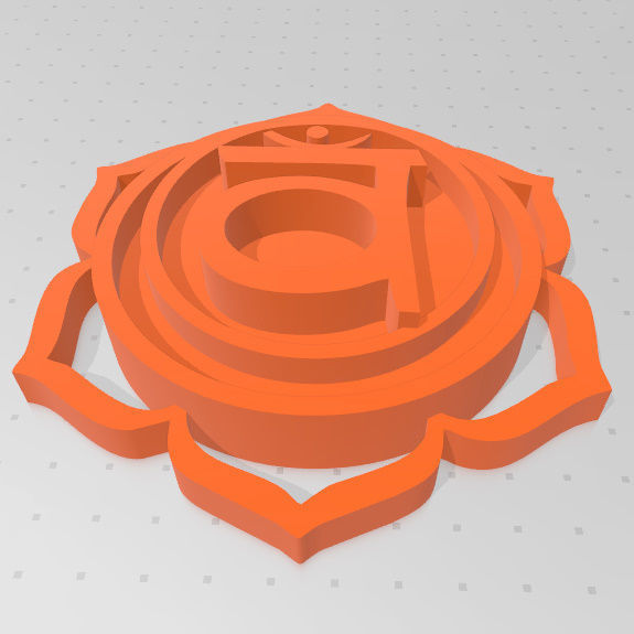 CHAKRA SACRO - SVADHISHTHANA 3D print model_13
