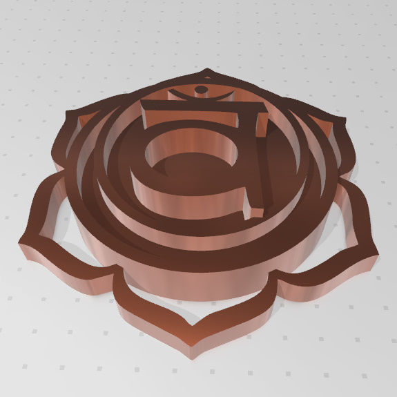 CHAKRA SACRO - SVADHISHTHANA 3D print model_11