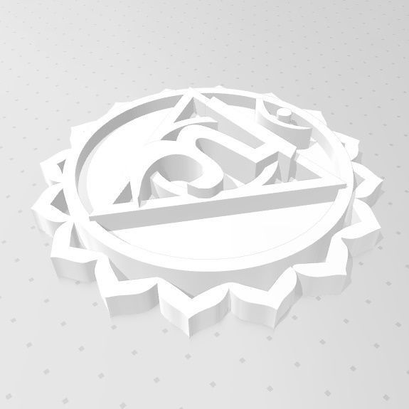 CHAKRA DEL CUELLO - VISHUDDHA 3D print model_24