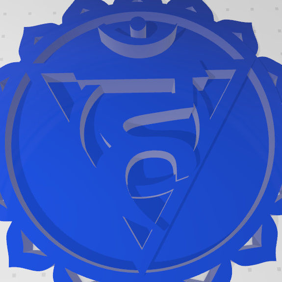 CHAKRA DEL CUELLO - VISHUDDHA 3D print model_8