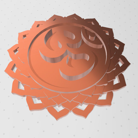 CHAKRA CORONAL - SAHASRARA 3D print model_14