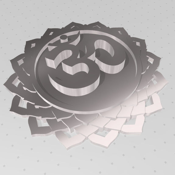 CHAKRA CORONAL - SAHASRARA 3D print model_11