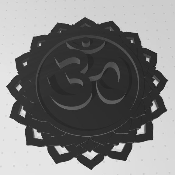 CHAKRA CORONAL - SAHASRARA 3D print model_16