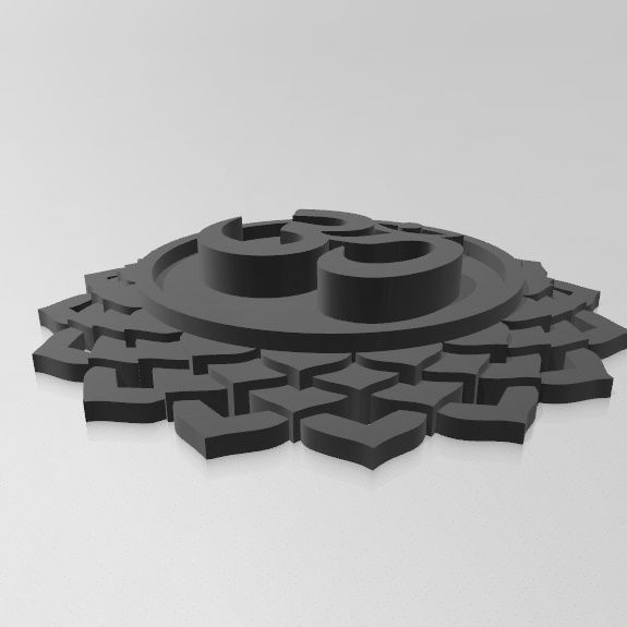 CHAKRA CORONAL - SAHASRARA 3D print model_17