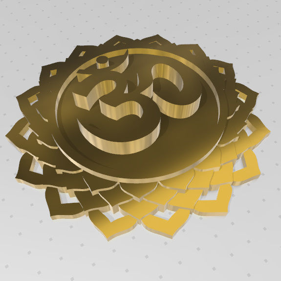 CHAKRA CORONAL - SAHASRARA 3D print model_13