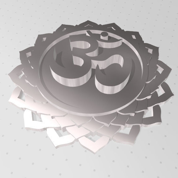 CHAKRA CORONAL - SAHASRARA 3D print model_10