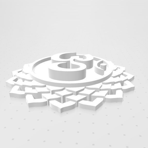 CHAKRA CORONAL - SAHASRARA 3D print model_19