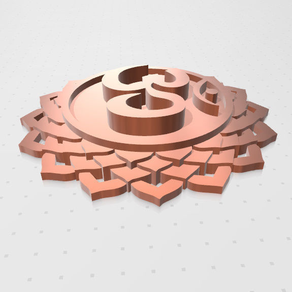 CHAKRA CORONAL - SAHASRARA 3D print model_6