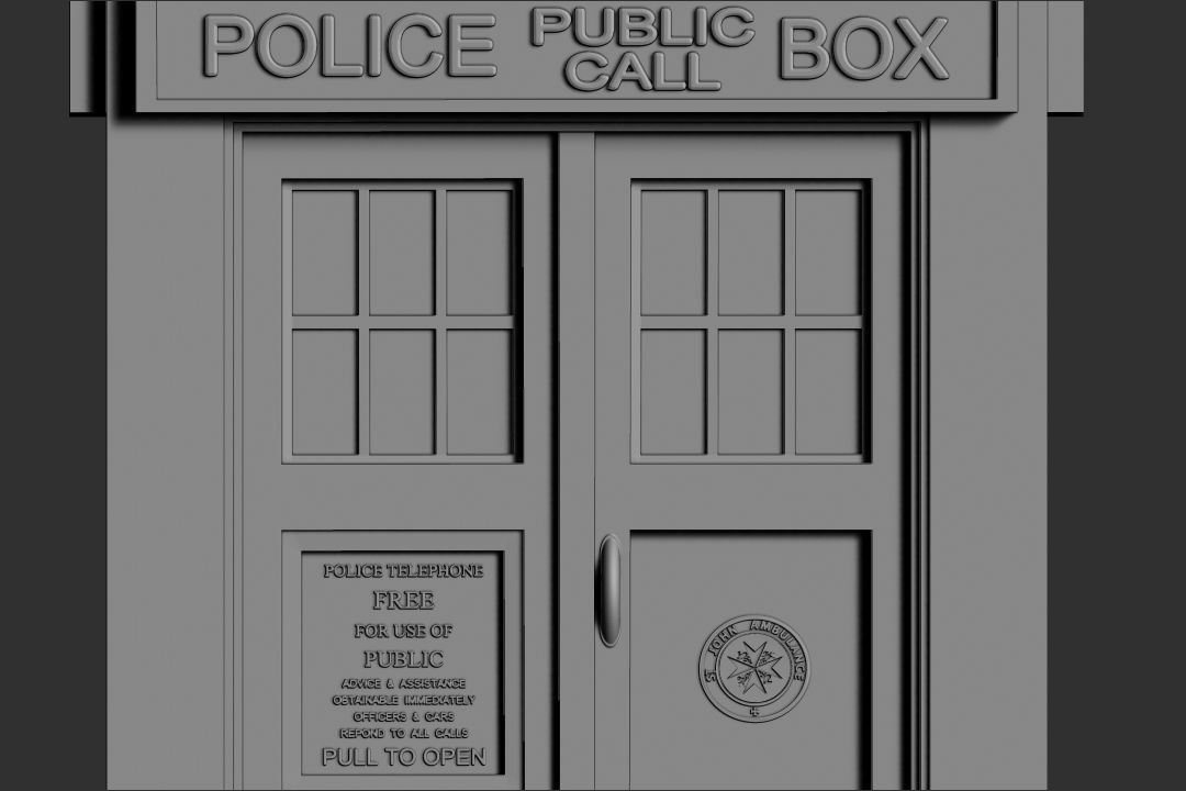 Trinket Box - TARDIS 3D print model_4