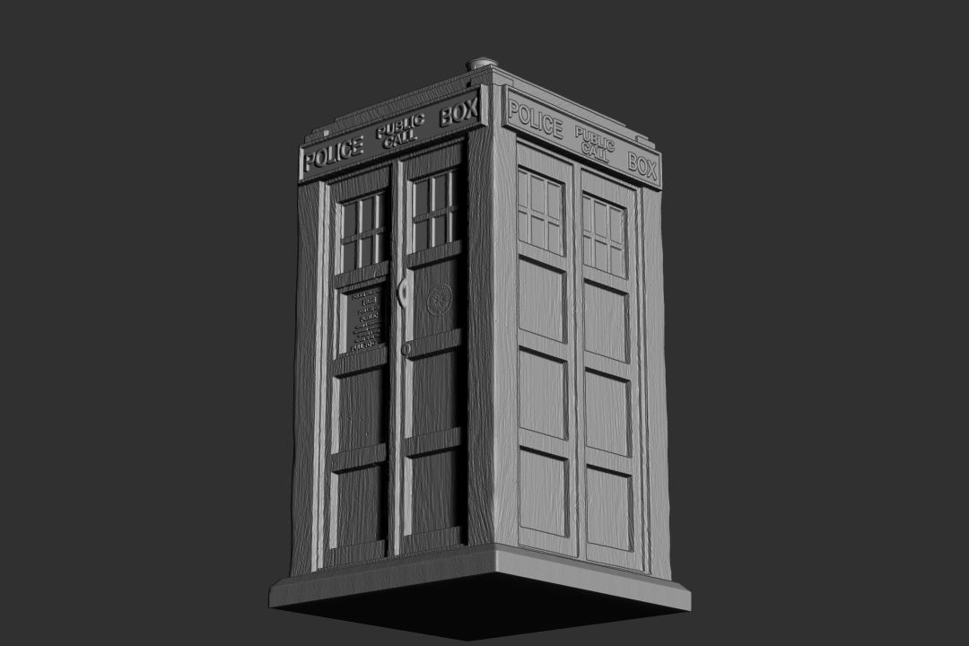 Trinket Box - TARDIS 3D print model_12