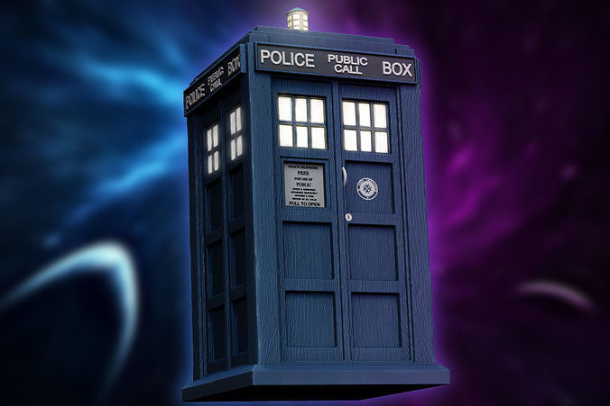 Trinket Box - TARDIS 3D print model