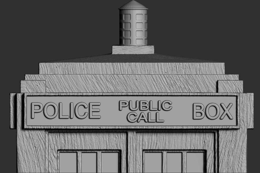 Trinket Box - TARDIS 3D print model_2