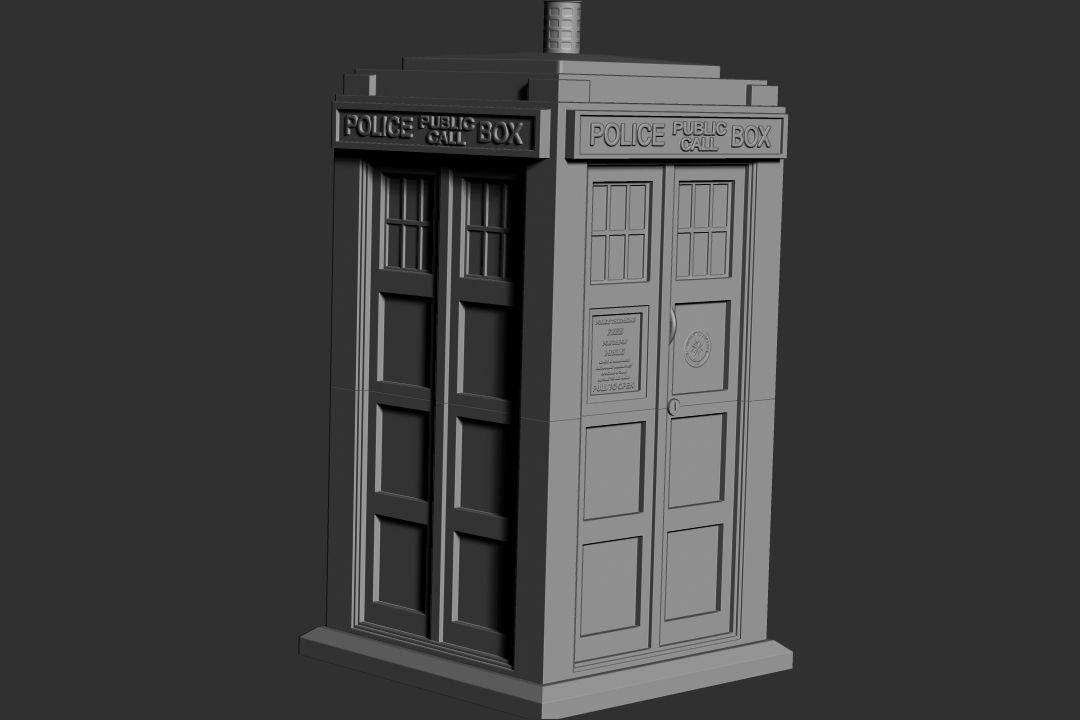 Trinket Box - TARDIS 3D print model_5