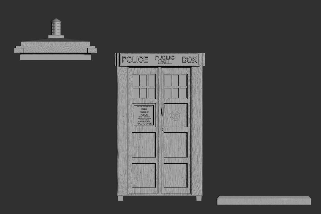 Trinket Box - TARDIS 3D print model_13
