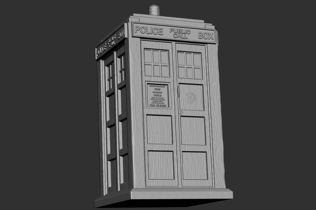 Trinket Box - TARDIS 3D print model_1