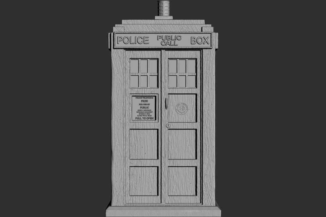 Trinket Box - TARDIS 3D print model_11