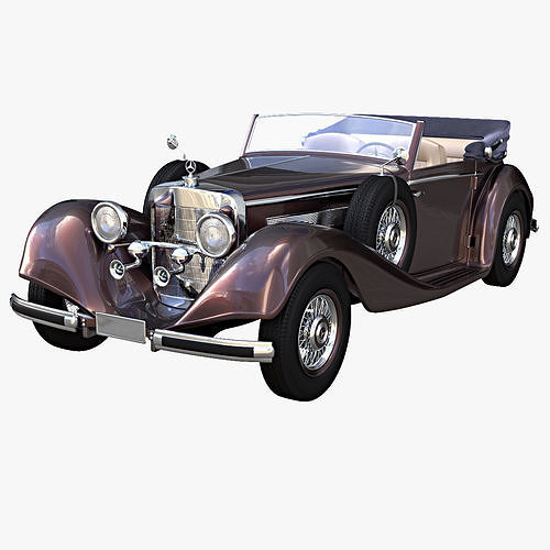 Mercedes Benz 540K 3D model