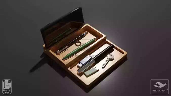 Phone Keys Pen Holder - Project for CNC Router