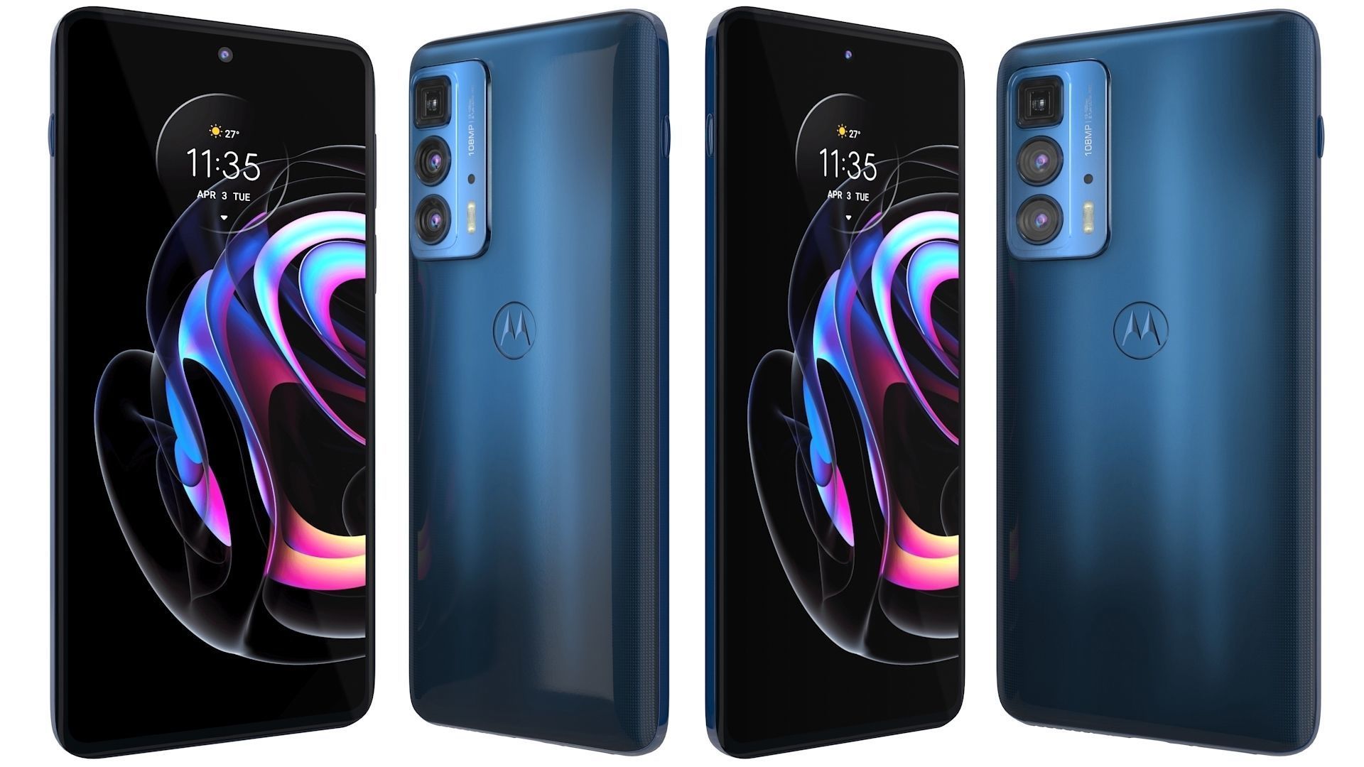 Motorola Edge 20 Pro All Colors 3D model_2