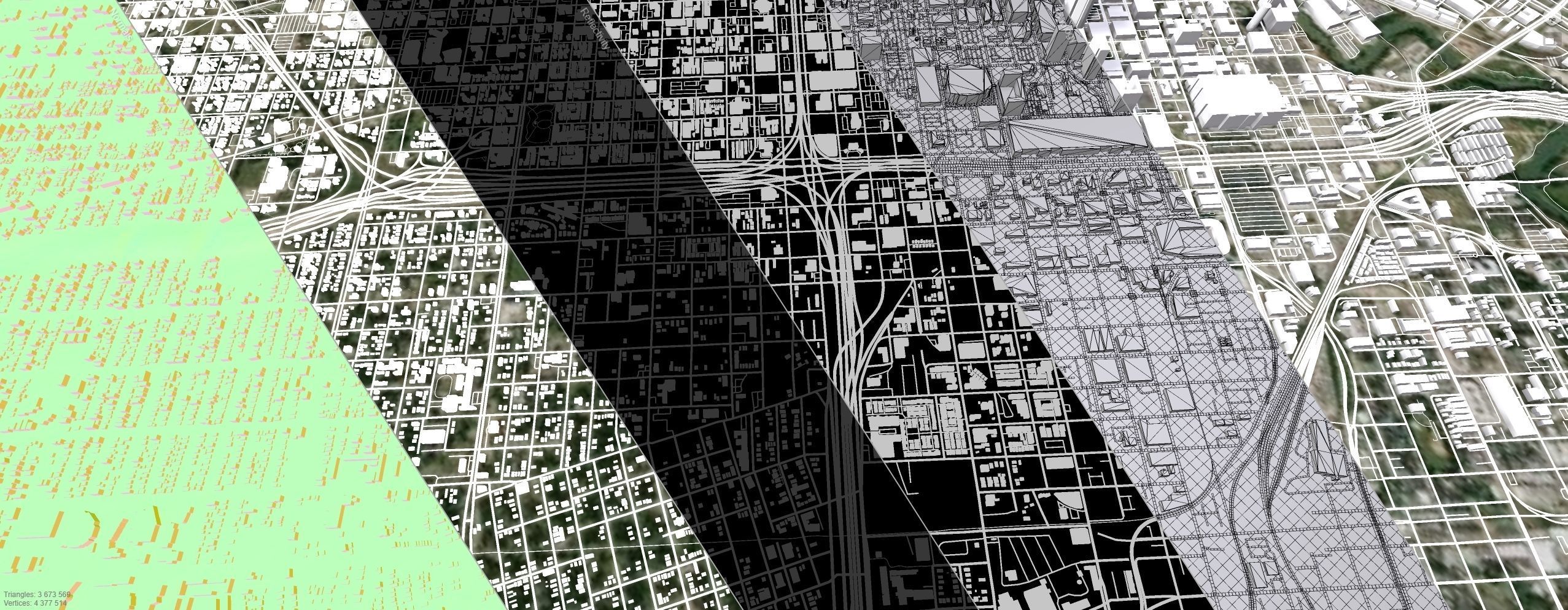 Cityscape Houston USA 3D model_20