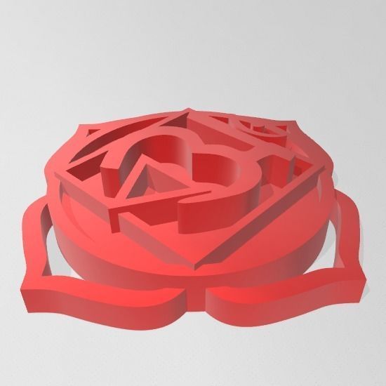 7 Chakras metal logo 3D print model_2