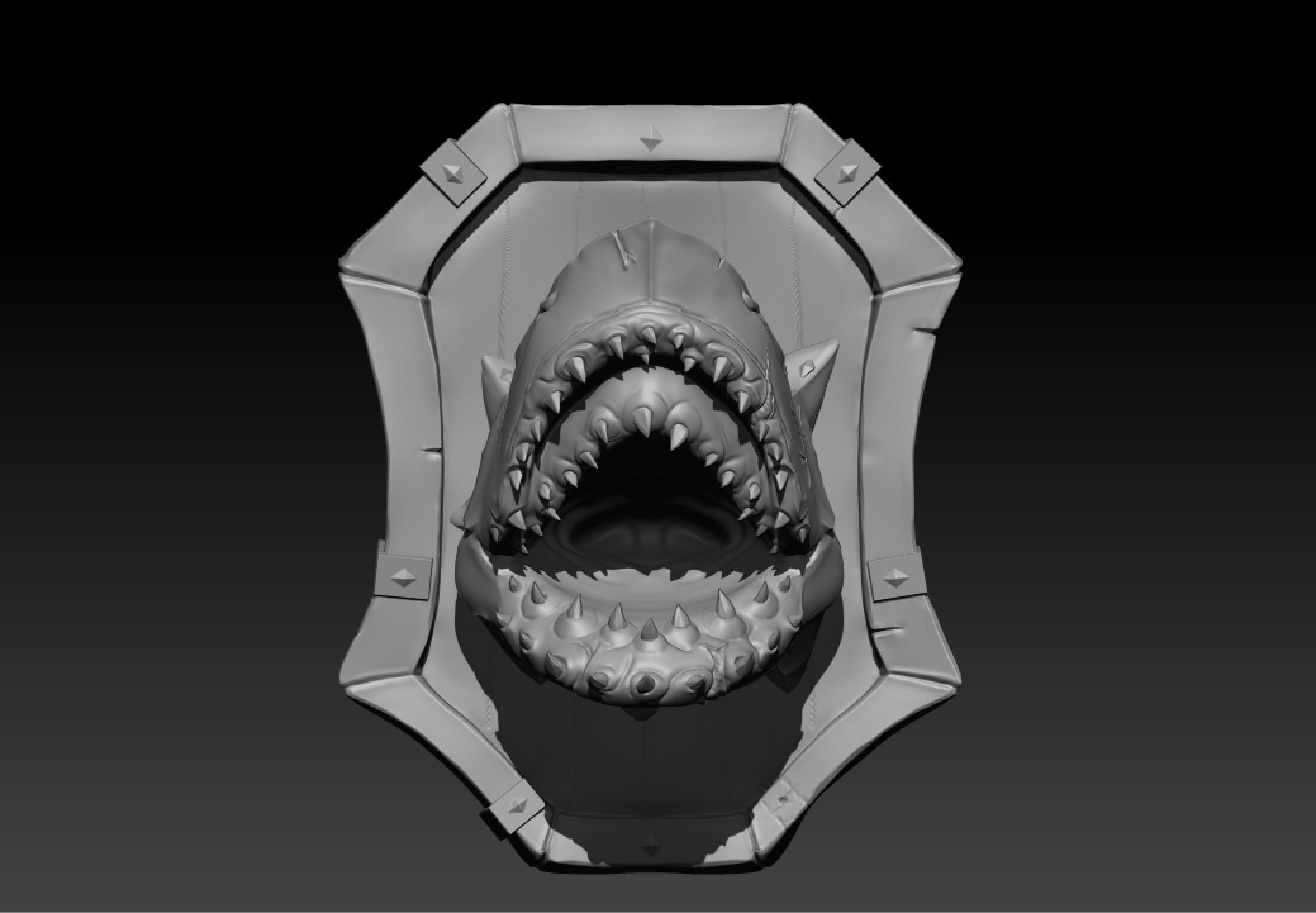 Sea of Thieves Megalodon Trophy 3D print model_1