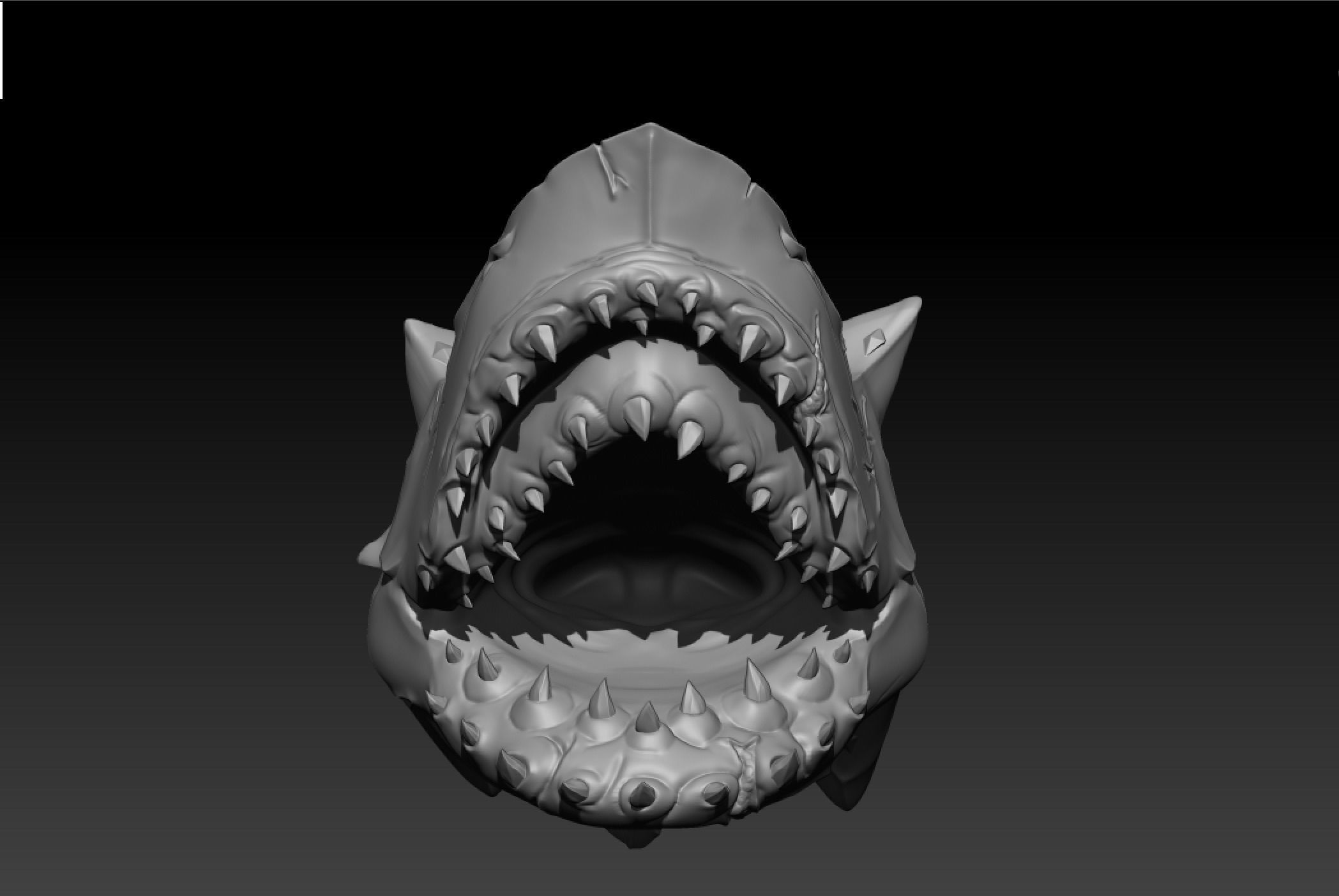 Sea of Thieves Megalodon Trophy 3D print model_5