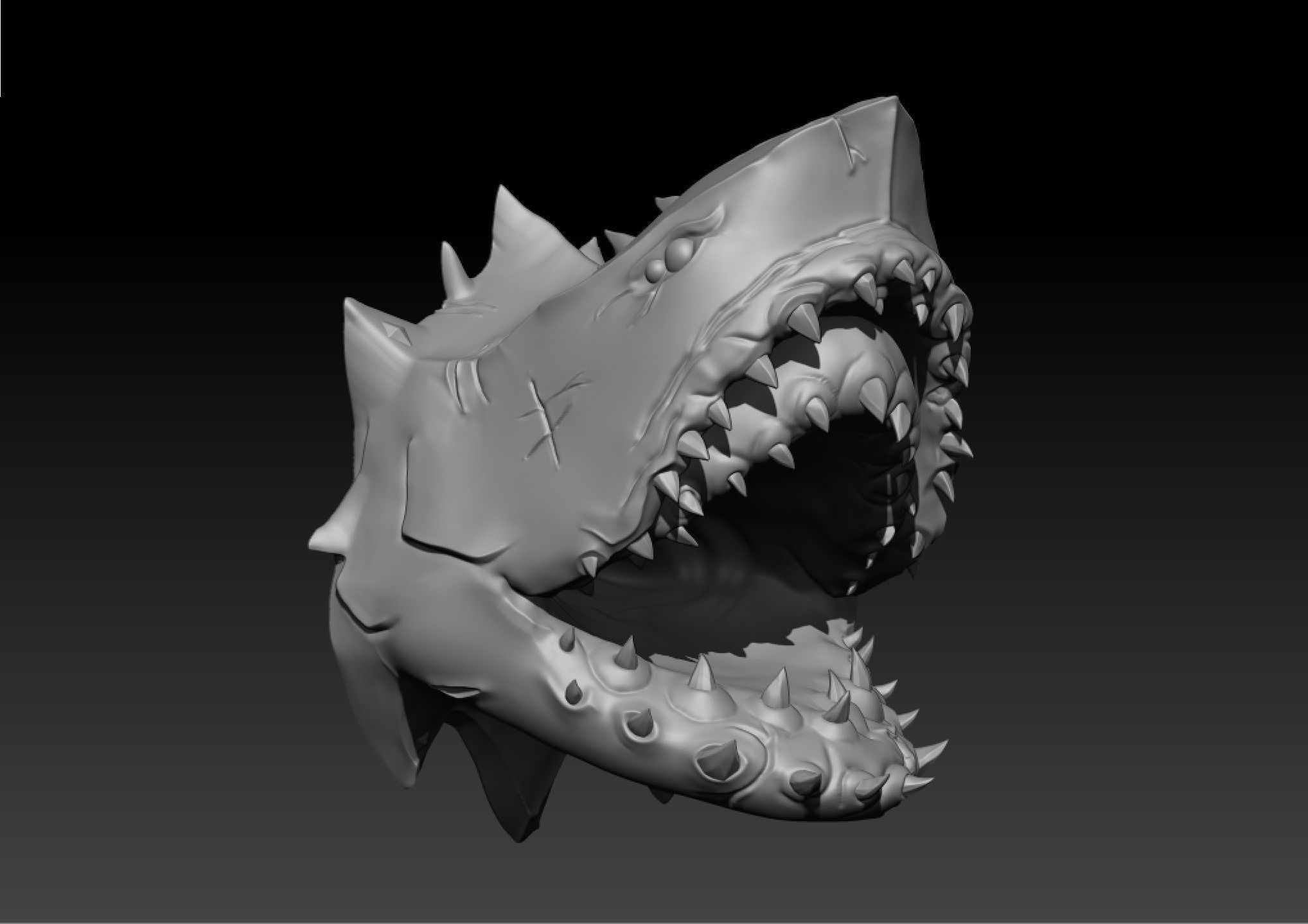 Sea of Thieves Megalodon Trophy 3D print model_8
