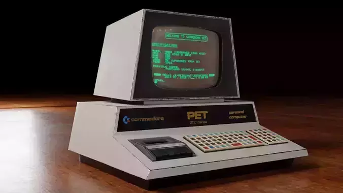 Commodore PET Computer 3D model