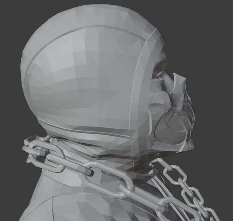 Scorpion Mk 11 Standing 3D print model_9