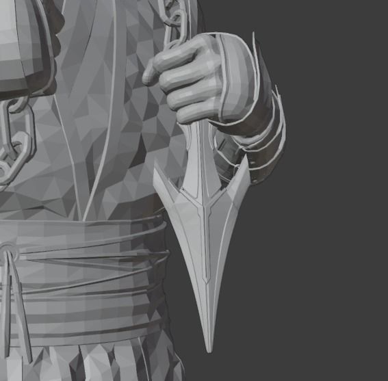 Scorpion Mk 11 Standing 3D print model_5