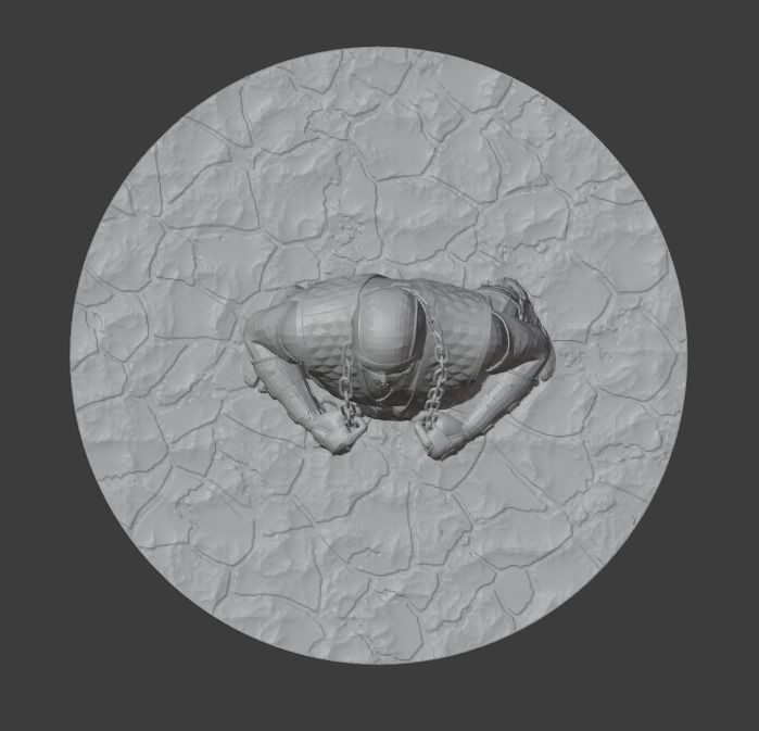 Scorpion Mk 11 Standing 3D print model_3