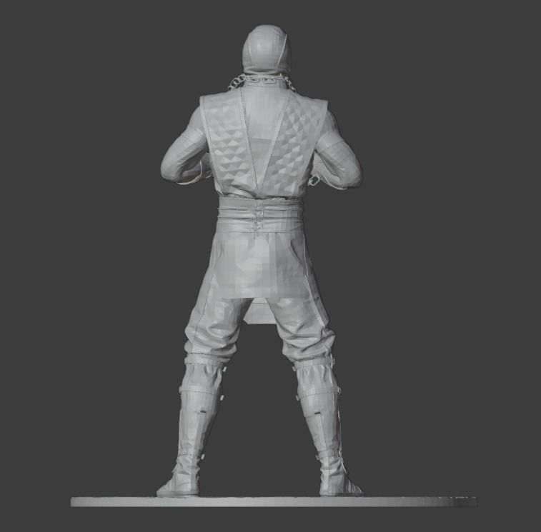 Scorpion Mk 11 Standing 3D print model_2