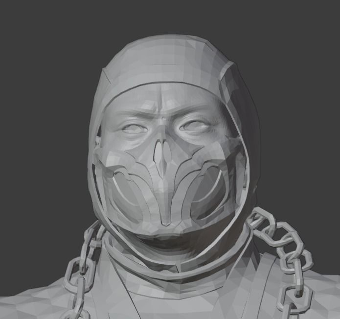Scorpion Mk 11 Standing 3D print model_7