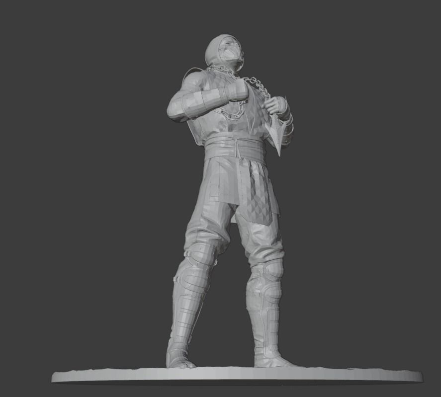 Scorpion Mk 11 Standing 3D print model_10