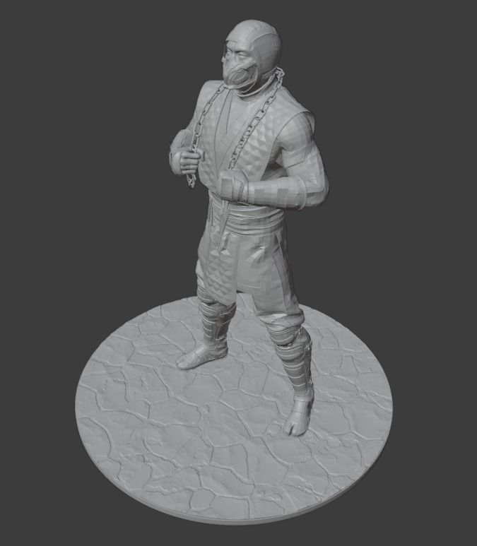 Scorpion Mk 11 Standing 3D print model_6