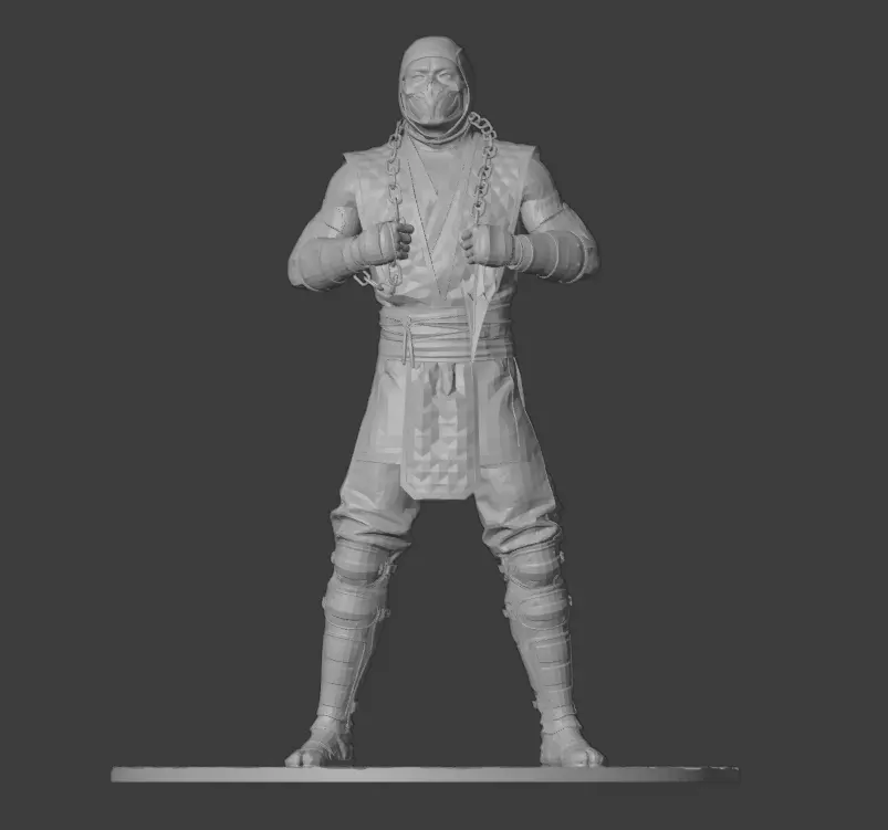 Scorpion Mk 11 Standing 3D print model_0